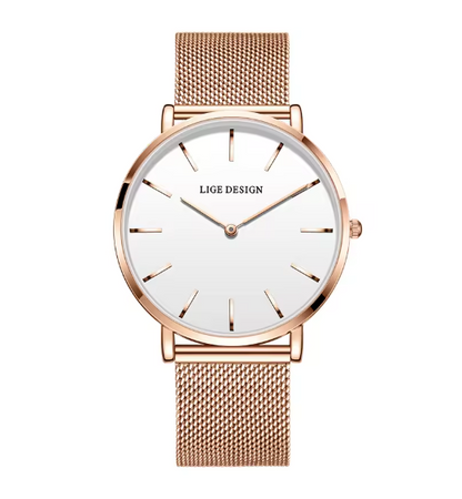 Minimalist Stainless Steel Watch for Everyday Wear