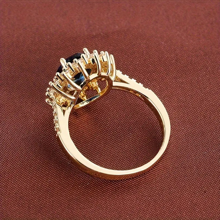 Vionne Gemstone Gold Ring