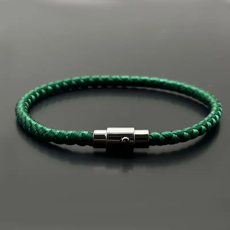 Men's Magnetic Rope  Braid  Bracelet