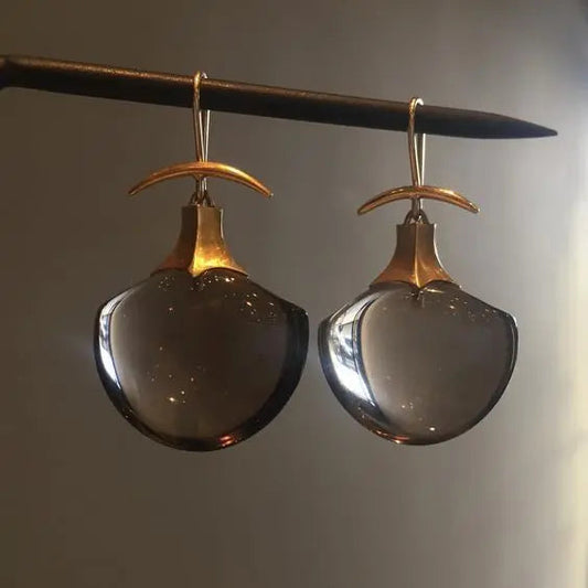 1+1 Offer: Vintage Cosmic Crystal Earrings