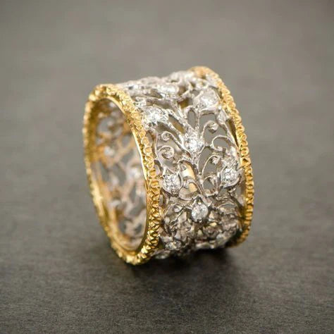 Ivy | Vintage Zirconium Ring