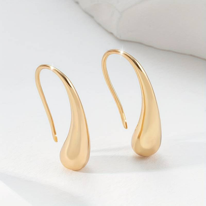 1+1 Offer: Vintage Gold Earrings "Drop