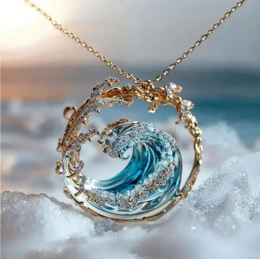 1+1 Offer: Ocean's oath necklace