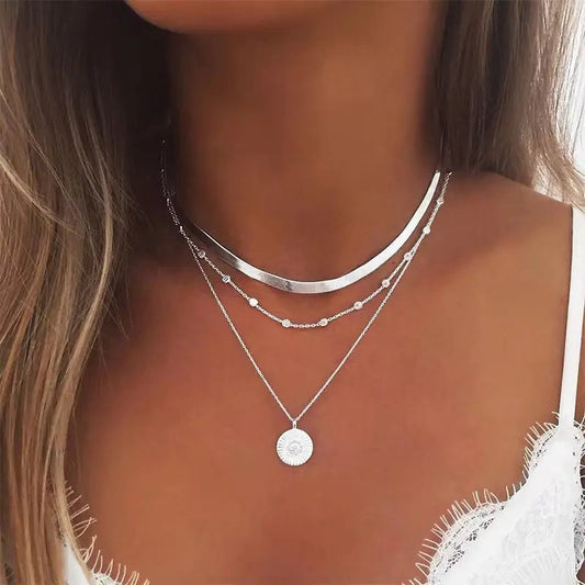 1+1 Offer: Silver Necklace